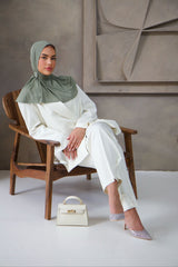 SANDRA BLAZER ECRU