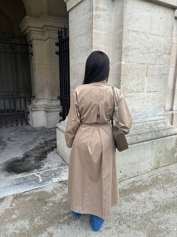 BAISC TRENCHCOAT CAMEL