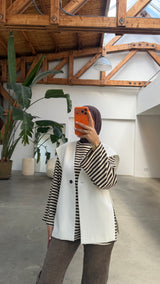 KALY GILET WHITE