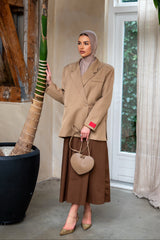 HANORA SIGNATURE BLAZER- CAMEL SAND