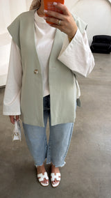 Balloon queen heart jeans light blue