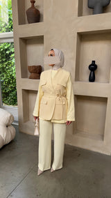 AMALIA GILET YELLOW