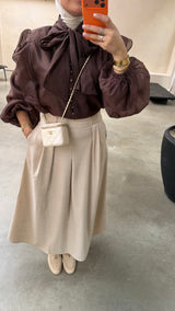 LEYA SKIRT BEIGE