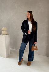 GANNY BLAZER NAVY BLUE