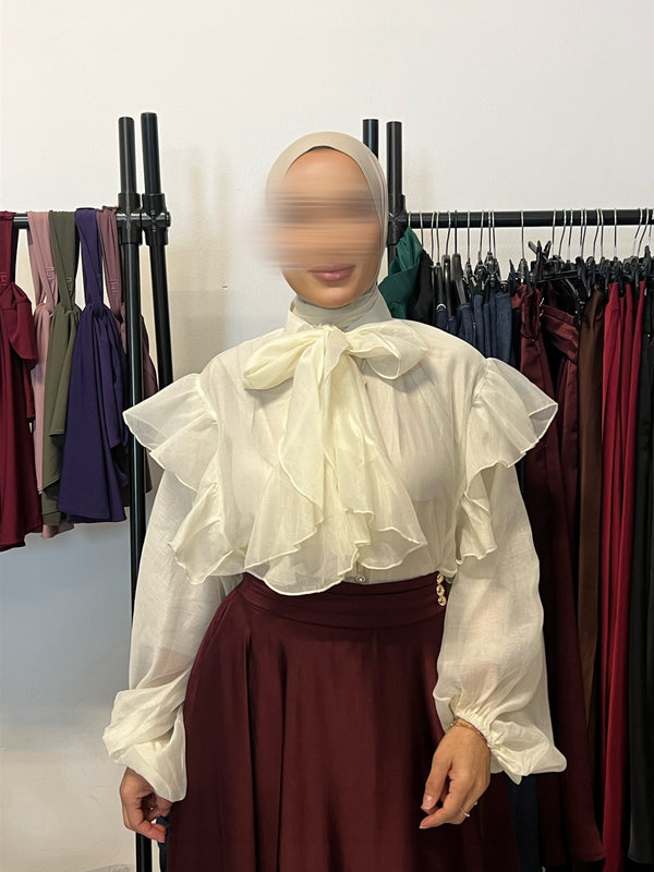 GIGI BLOUSE CRÈME