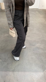 Cargo wide leg pants