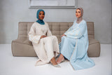ALYA ABAYA SET BLUE