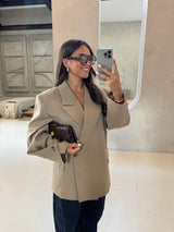 OVERSIZED BLAZER EVA BEIGE