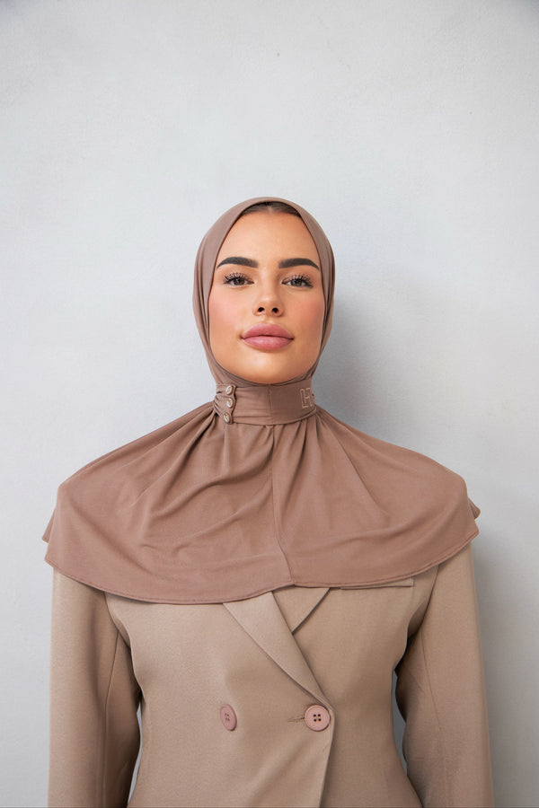 BREATHABLE HIJAB CHESTNUT