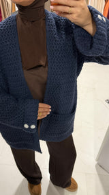 MELY CARDIGAN BLUE