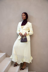 TALIA SKIRT BUTTER YELLOW