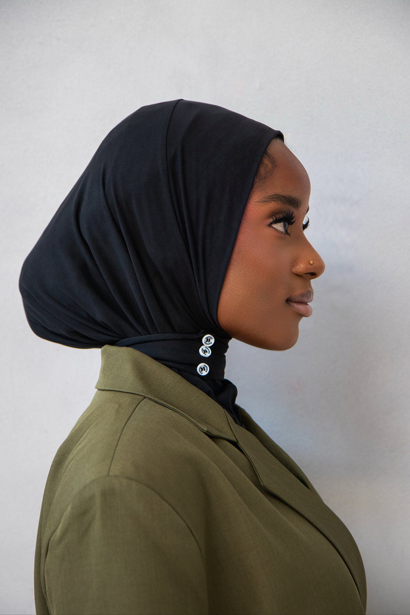 BREATHABLE HIJAB BLACK