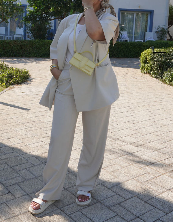 MADDY PANTALON LIGHT BEIGE