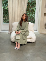 POCKET SKIRT SET GREEN