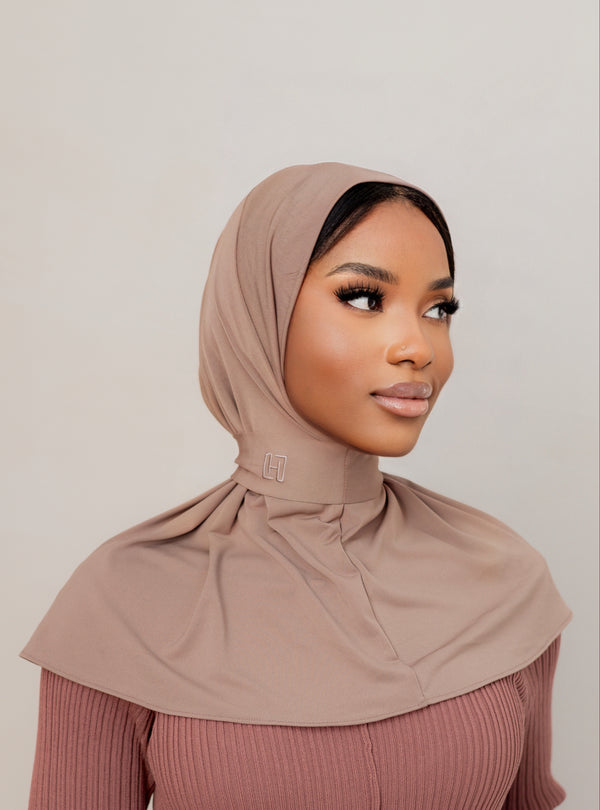 Instant Scarf Ash Brown