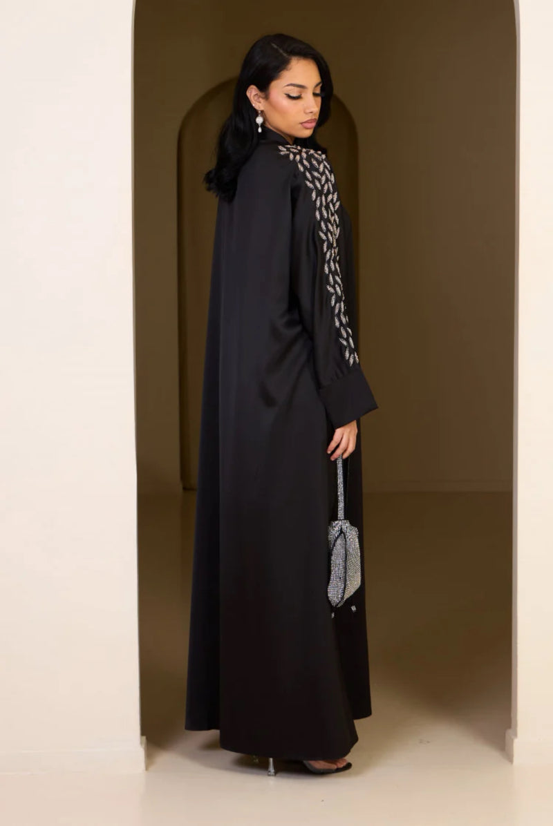 ABAYA KAYYA BLACK (H29)