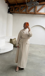 POCKET SKIRT SET LIGHT BEIGE