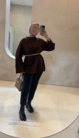 ELMA SWEATER BROWN