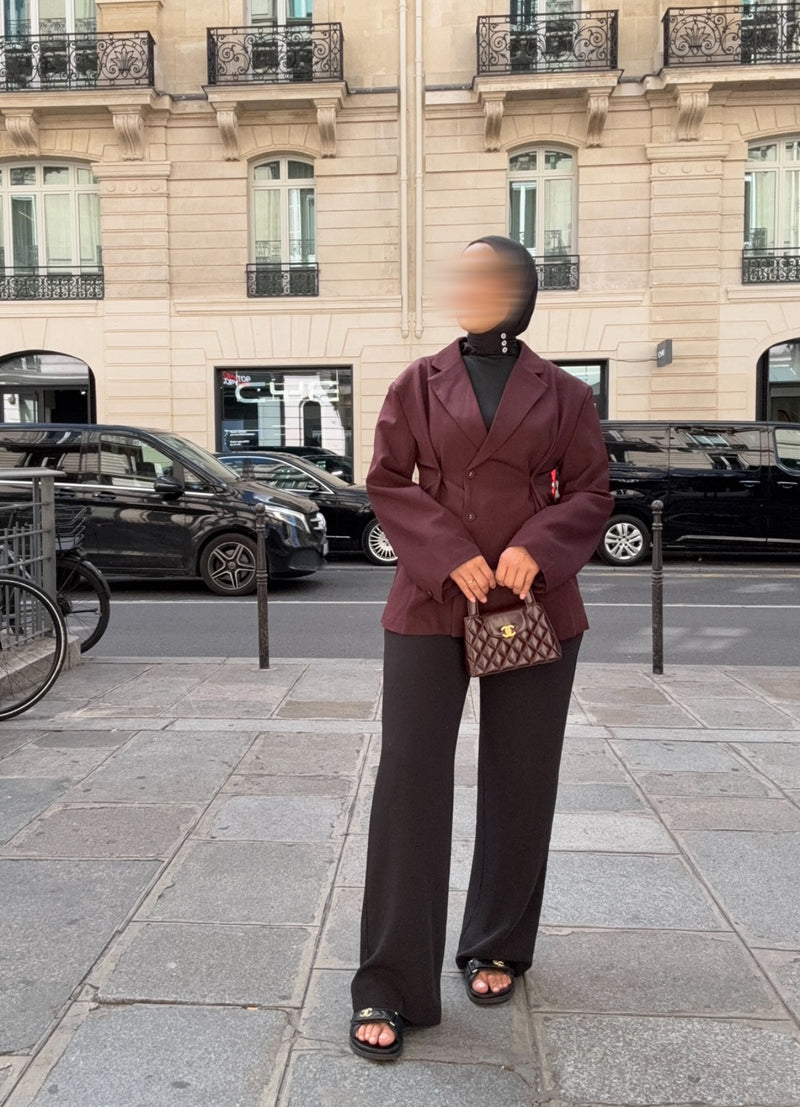 MELIS BLAZER BORDEAUX
