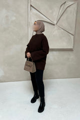 ELMA SWEATER BROWN