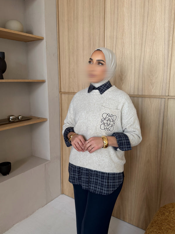 INSPIRED SWEATER BEIGE