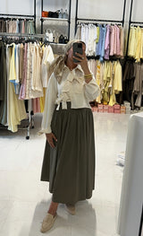 LAYA SKIRT KHAKI