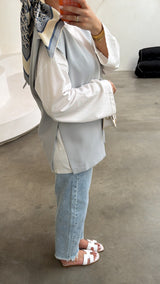 Balloon queen heart jeans light blue