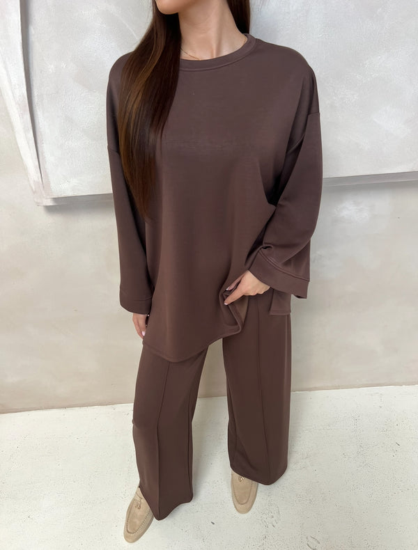 MONA TWO PIECE BROWN