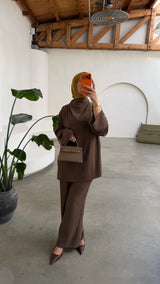 AMALIA TWO PIECE BROWN