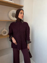 KALYN BLOUSE BROWN