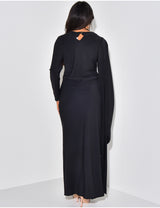 LONG SLEEVE DRESS BLACK