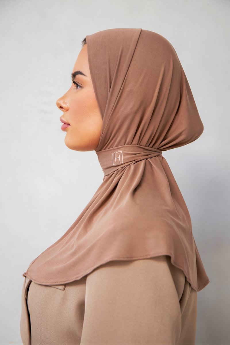 BREATHABLE HIJAB CHESTNUT