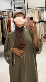 ARIA OVERSIZED ABAYA KHAKI