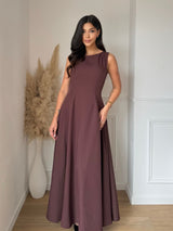 Eline dress bordeaux