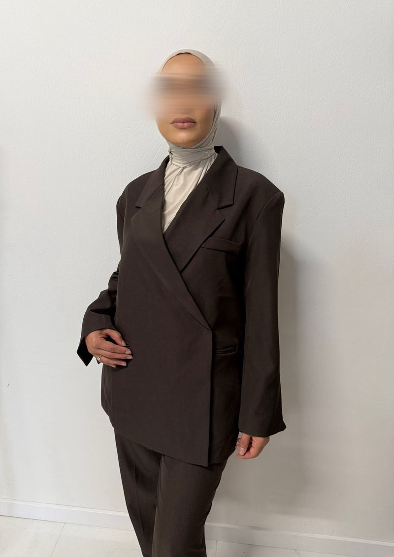 SANDRA BLAZER CHOCO