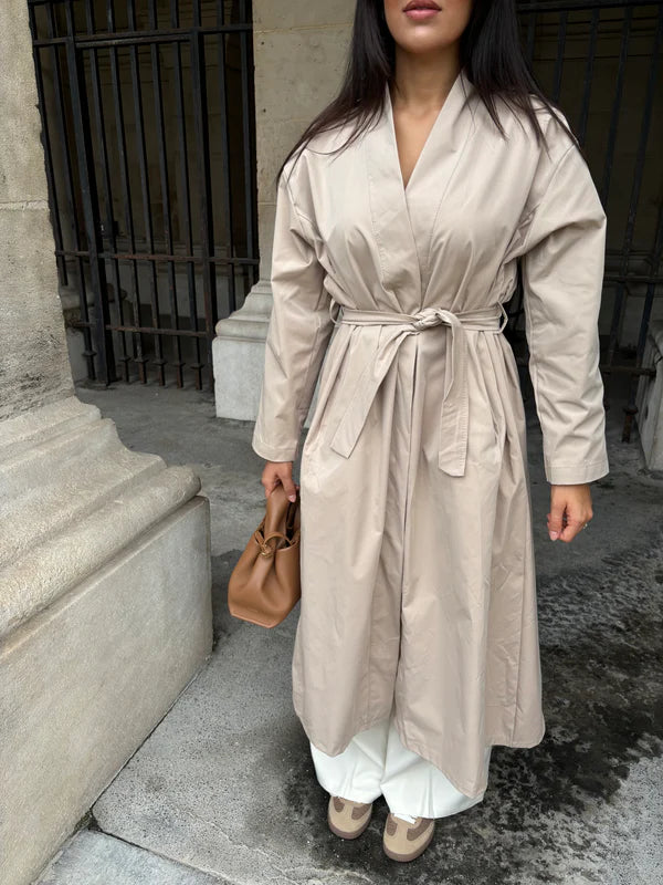 BAISC TRENCHCOAT BEIGE