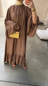 JESSY DRESS BROWN