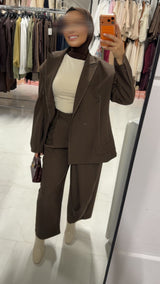 ZARA PREMIUM PANTALON BROWN