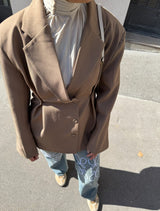 MELIS BLAZER TAUPE
