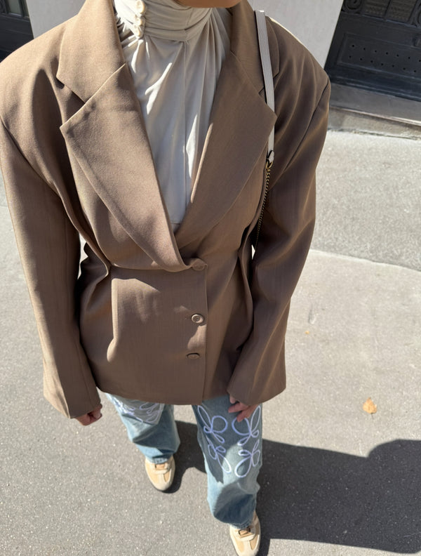 MELIS BLAZER TAUPE