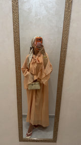 LYRA ABAYA PEACH