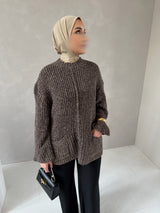 ALBANE SWEATER BROWN