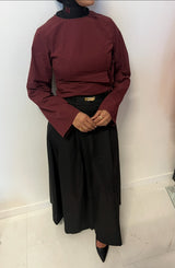 DELINA SKIRT BLACK