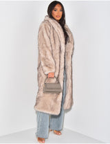 FAUX FUR LONG COAT