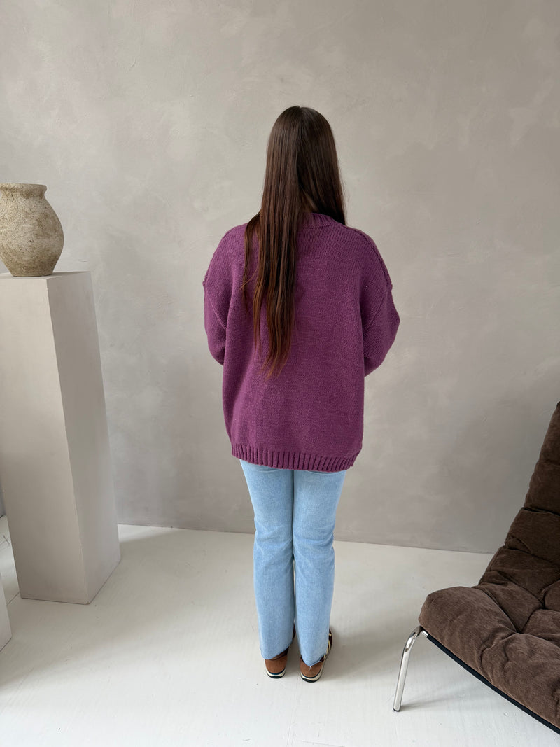 OLY SWEATER PURPLE