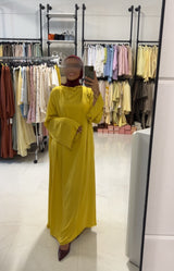 ABAYA NOOR GOLDEN YELLOW