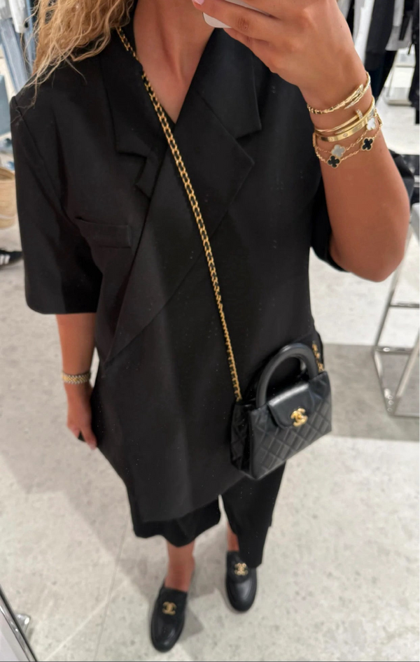 MADDY OVERSIZED BLAZER BLACK
