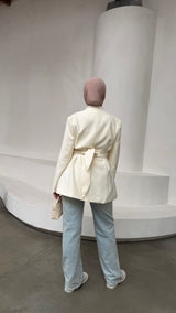 ELSA BLAZER ECRU