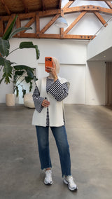 STRIPED LONGSLEEVE BLUE