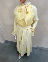 JANA SKIRT BUTTER YELLOW